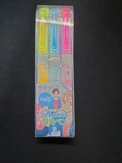 【アオのハコ】フリクションライト3色セット（蛍光ペン）鹿野千夏、蝶野雛、猪股大喜