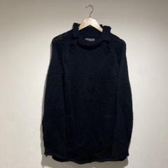 ヨウジヤマモト 99AW 編み込み タートル オーバーサイズニット ヨウジヤマモト 99AW 編み込み タートル オーバーサイズニット