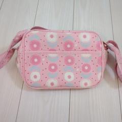 通園バッグ　花柄ショルダーバッグ ピンク