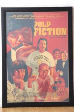 パルプフィクション　Pulp Fiction　ポスター　額付き