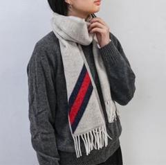 新品❗️正規GUCCIマフラー✨グッチマフラー　メンズ　グッチ　マフラー　カシミヤ グッチ GUCCI マフラー ストール メンズ レディース GG総柄 SC