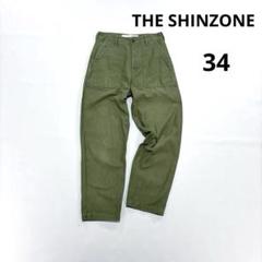 ザ・シンゾーン　ベイカーパンツ 34 カーキ・オリーブ　レディース