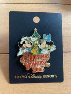 WDW ディズニーワールドクリスマスピンバッジ2004 2005