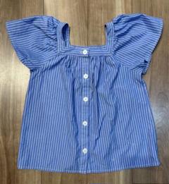 GAPキッズ Aライン半袖ブラウス（Ｌ、10サイズ）