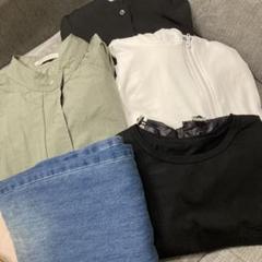 レディース　まとめ売り コーデ売り 28点 M〜L フリーサイズ SUMMER SALE】マルチWAY デニムスカート 取り外し可能ビスチェ