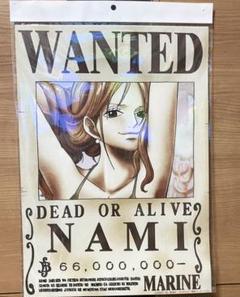 ONE PIECE ワンピース】A3 壁紙 ナミ手配書 - メルカリ