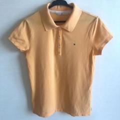 美品　TOMMY HILFIGER オレンジ ポロシャツ Sサイズ
