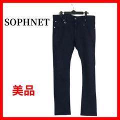 sophnet　ソフネット　ゴルフパンツ　ゴルフウェア　ネイビー　B432