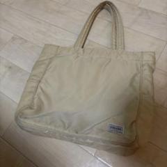 ベージュ ナイロン トートバッグ　ポーター　PORTER 吉田カバン