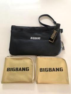 BIGBANG 】公式ファンクラブVIP ポーチとウォレット2個の3点