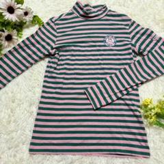 PEARLY GATES ボーダーシャツ ピンク/ブラック PEARLY GATES】長袖Tシャツ【O】ピンク×緑 ボーダー おしゃれ