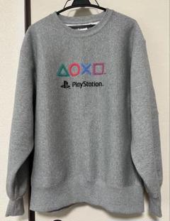 gu プレイステーション グレー スウェット XL 新品未使用品 1点 PlayStation - GU プレイステーション クルーネック スウェット