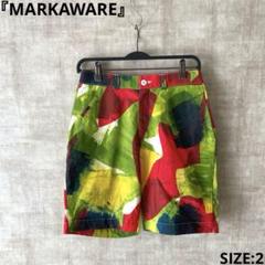 日本製【MARKAWARE】総柄ショートパンツ ショーツ SIZE2 - メルカリ