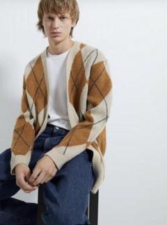 （さき）ZARA メンズ ニット カーディガン 40サイズ カーディガン - メンズ | ZARA 日本
