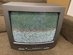 引取り限定 14型 ブラウン管テレビ SHARP 14C-GM1 - メルカリ