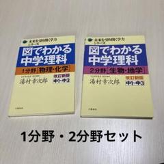 中学 理科 教科書 1分野　2分野　4冊セット 消えた1分野・2分野～ScienceLab 冨田塾～