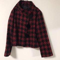 コイビト ミサキ レディース Pコート 千鳥柄 ビックボタン Mサイズ