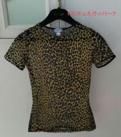 DOLCE&GABBANA トップス　カットソー　レオパード　レース　半袖 DOLCE&GABBANA（Tシャツ/カットソー(半袖/袖なし)）のフリマ
