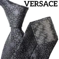 ✨美品✨VERSACE ヴェルサーチ ネクタイ バロック ボタニカル ジャガード ✨美品✨VERSACE ヴェルサーチ ネクタイ バロック ボタニカル