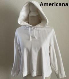 Americana アメリカーナ ハードシルケットAラインパーカー