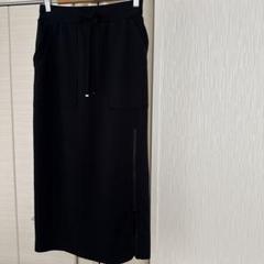 SCOT CLOB 黒 タイトロングスカート