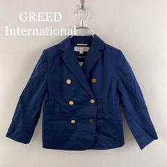Greed ダブルジャケット ネイビー 38 size SHORTあり］Greed グリード ダブル ジャケット 2