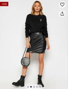 karl lagerfeld カールラガーフェルド　スウェット　トレーナー黒のサムネイル