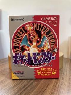 【美品】ポケットモンスター 赤 ゲームボーイ 箱のみ
