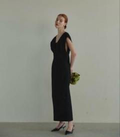 andresd Vline jacquard dress BLACK Lサイズ - メルカリ