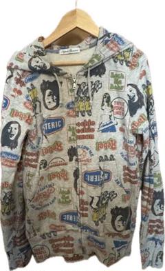 ヒステリックグラマー　ヴィンテージパーカー　総柄 HYSTERIC GLAMOUR - ＊ヒステリックグラマー ヒスガール 総柄