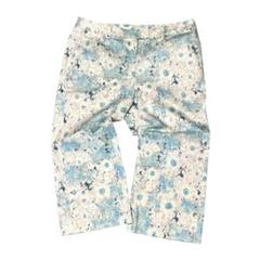 【新品】【17＋】Leilian♡レリアン 花柄 ストレッチパンツ 大きいサイズ