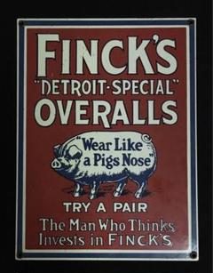 Special 40s FINCK'S オーバーオール デニム RED BAR 28625978-FE37-4674-97CB-
