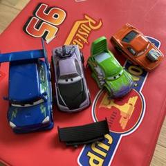 ミニカー 4台セット　カーズ　暴走族4人組