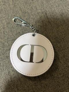 【ミラー付き♡】Dior キーホルダー DIOR | スター ミラー付き キーホルダー カナージュ カーフスキン