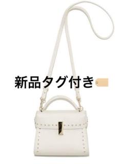 CELFORD ビジュースタッズポシェット IVR アイボリー 白 CELFORD - 【正規品】CELFORD ビジュースタッズポシェット IVR