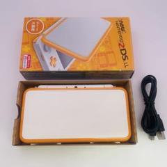 動作良好⭐️New Nintendo 2DSLL ホワイト×オレンジ　箱付き