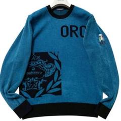 【超美品】PING ピン セーター ビッグロゴ ニット メンズ LL セール】UMBRO/アンブロ SP BIG LOGO Knit pullover/別注