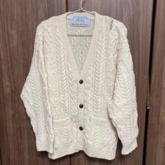 美品】OLDDERBY KNITWEAR カーディガン Lアイボリー - メルカリ