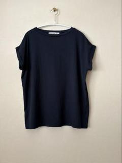 ENFOLD エンフォルド シルク ニット カットソー 半袖 グレー 38 ENFOLD(エンフォルド) 半袖ニット300FS670-2300 300FS670-2300