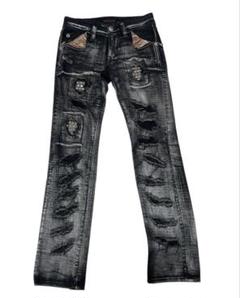 00s L.G.B. ダメージ加工 ブーツカットデニム Y2K ブラック 28 00s L.G.B. ダメージ加工 ブーツカットデニム Y2K ブラック 28