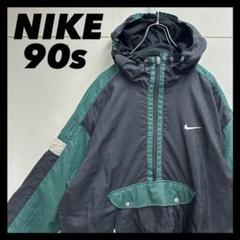 NIKE ナイキ　90s ハーフジップ　ナイロンパーカー