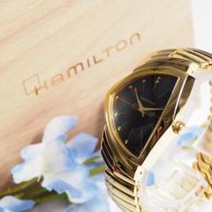 新同品 ハミルトン Hamilton ベンチュラ ゴールド メンズ 箱 F736のサムネイル