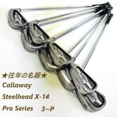 往年の名器 Callaway STEELHEAD PRO SERIES X-14