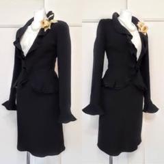 【美品】コムサイズム セットアップ スーツ セレモニー フォーマル 礼服