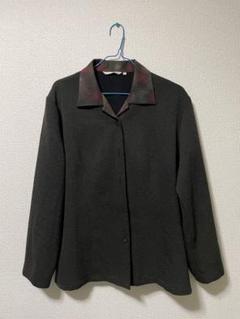 メンズシャツ　ELLCORE 古着　個性的　長袖　サイズ17R
