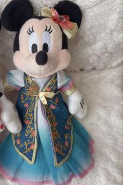 ファンタジースプリングス ミニーマウス ぬいぐるみバッジ
