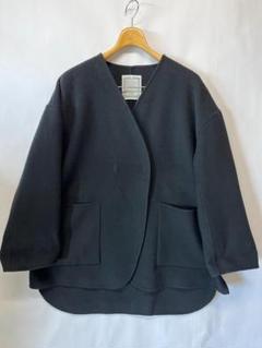 美品 BEAERDSLEY ビアズリー ノーカラー ウール コート 黒 サイズF 2025年最新】beardsley ビアズリー コートの人気アイテム - メルカリ