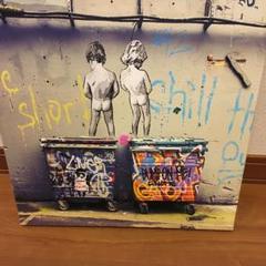 バンクシー ストリートアートパネル