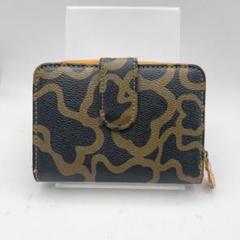 トウス　折財布　財布　ウォレット　ブラック