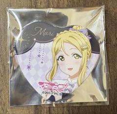 小原鞠莉 缶バッジ まとめ売り ラブライブ サンシャイン 東京駅一番街 ハート型缶バッジ2点